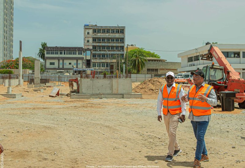 Visite du Comité d'Administration au Centre des Affaires Maritimes à Cotonou
